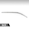 G-PLUS Front Driver Left Side Bumper Trim Compatible with Benz E550 Base Coupe 2-Door 2010-2013 Fit Models Without AMG Styling Package 2078851921, MB1046115 Silver