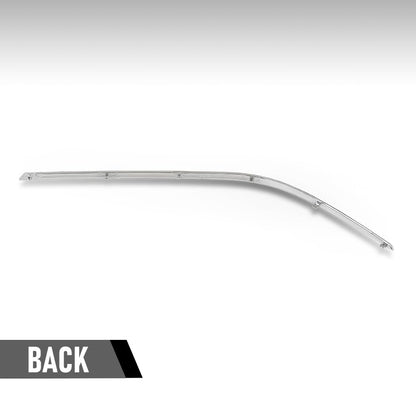 G-PLUS Front Driver Left Side Bumper Trim Compatible with Benz E550 Base Coupe 2-Door 2010-2013 Fit Models Without AMG Styling Package 2078851921, MB1046115 Silver
