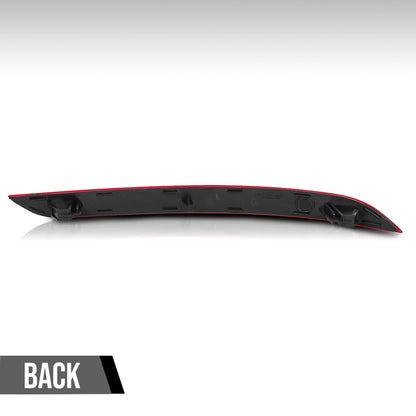 G-PLUS Bumper Reflector Rear Left Compatible with Volvo XC60 2018-2024 31656677 Red
