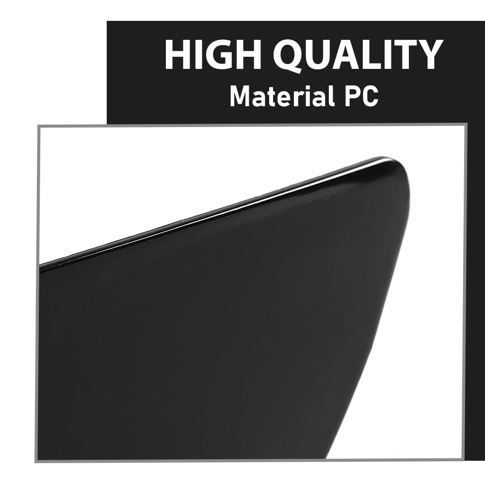 G-PLUS Pair Front Bumper Headlight Washer Cover Cap, Compatible with Audi A6 C7 2012-2017, Left Driver & Right Passenger Side 2PCS, 4G0955275, 4G0955276