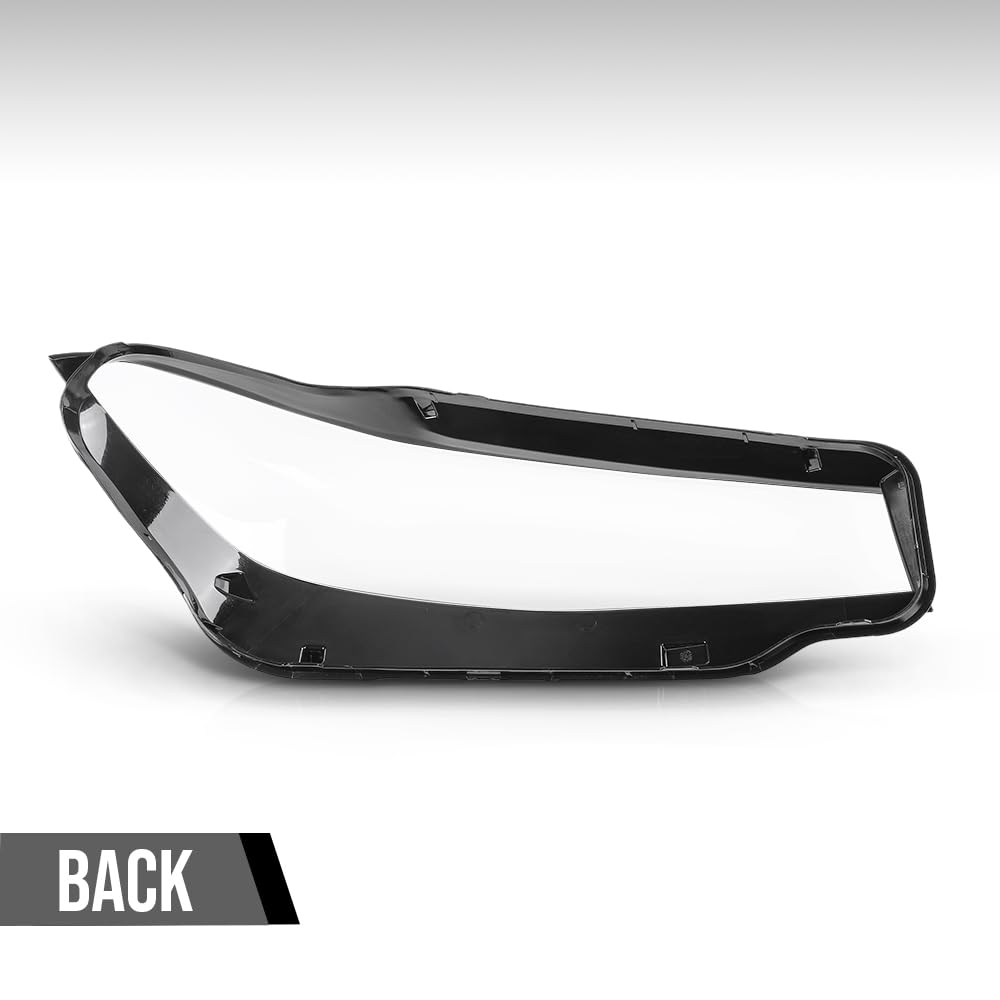 G-PLUS Headlight Lens Cover Compatible with BMW 3 Series G20 G21 2023-2024 Left Side Front Headlamp Lens Cover Clear