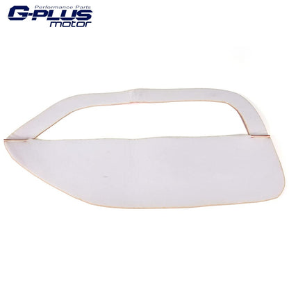 G-PLUS Compatible with 2005 2006 2007 2008 2009 Ford Mustang Red Synthetic Leather Door Panel Insert Card Covers Kit Replacement