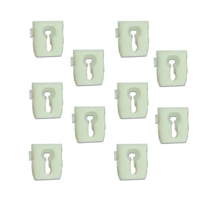 G-PLUS Body Side Belt Moulding Molding Trim Clips 10pcs Compatible with 1973-1979 NOS Ford Pickup Truck
