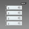 G-PLUS 4pcs Body Side Molding Clip Kit Compatible with Regal 1982-84 Fit Cutlass Supreme/Brougham 1982-87 Fit Bonneville - Brougham/Grand Prix 1982 GM14005390 4-7/8" X 1-1/4"