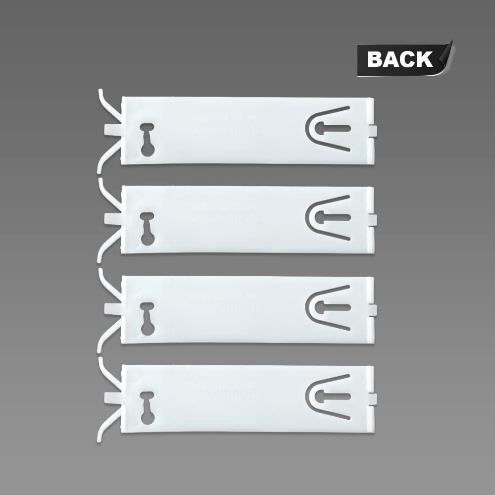 G-PLUS 4pcs Body Side Molding Clip Kit Compatible with Regal 1982-84 Fit Cutlass Supreme/Brougham 1982-87 Fit Bonneville - Brougham/Grand Prix 1982 GM14005390 4-7/8" X 1-1/4"