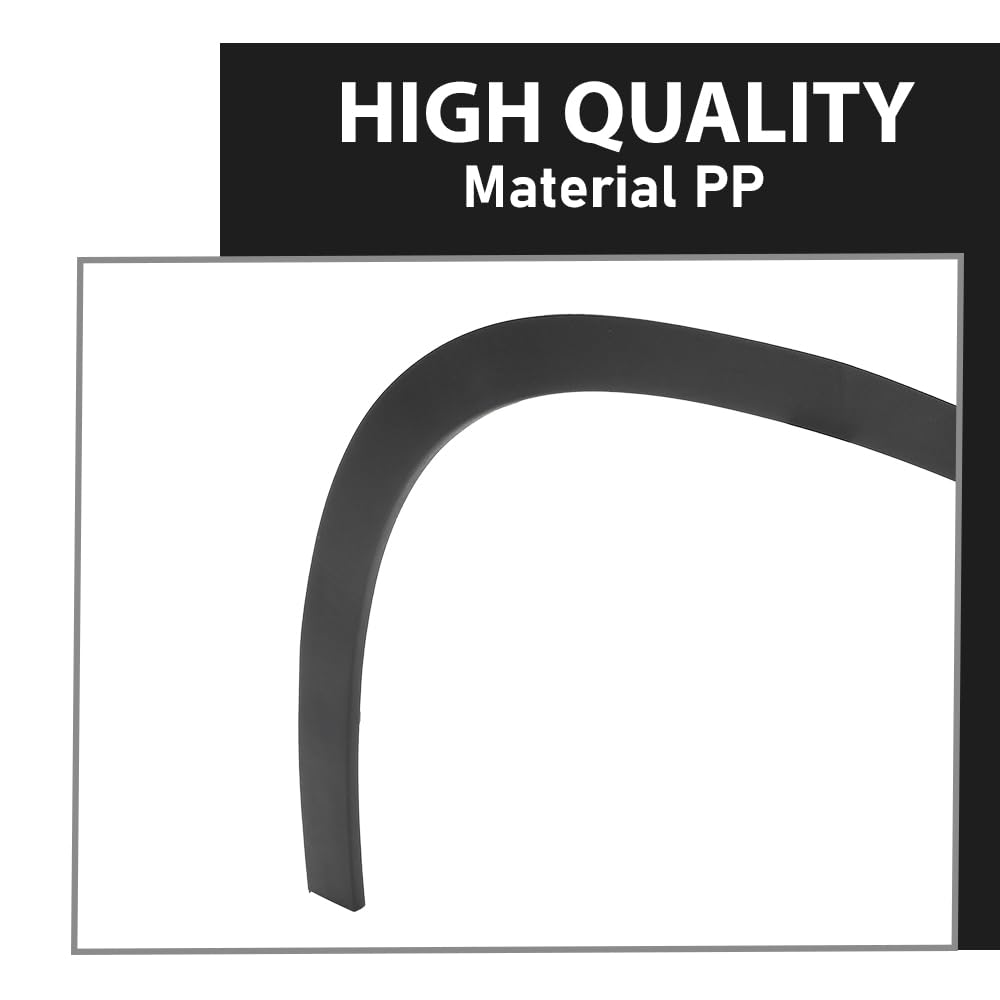 G-PLUS Fender Trim Molding Front Left Compatible with Benz GLA250 (submodel: 4Matic, Base) 2015-2020,Fit Benz GLA45 AMG 4Matic 2015-2019 Textured Black 1568852322