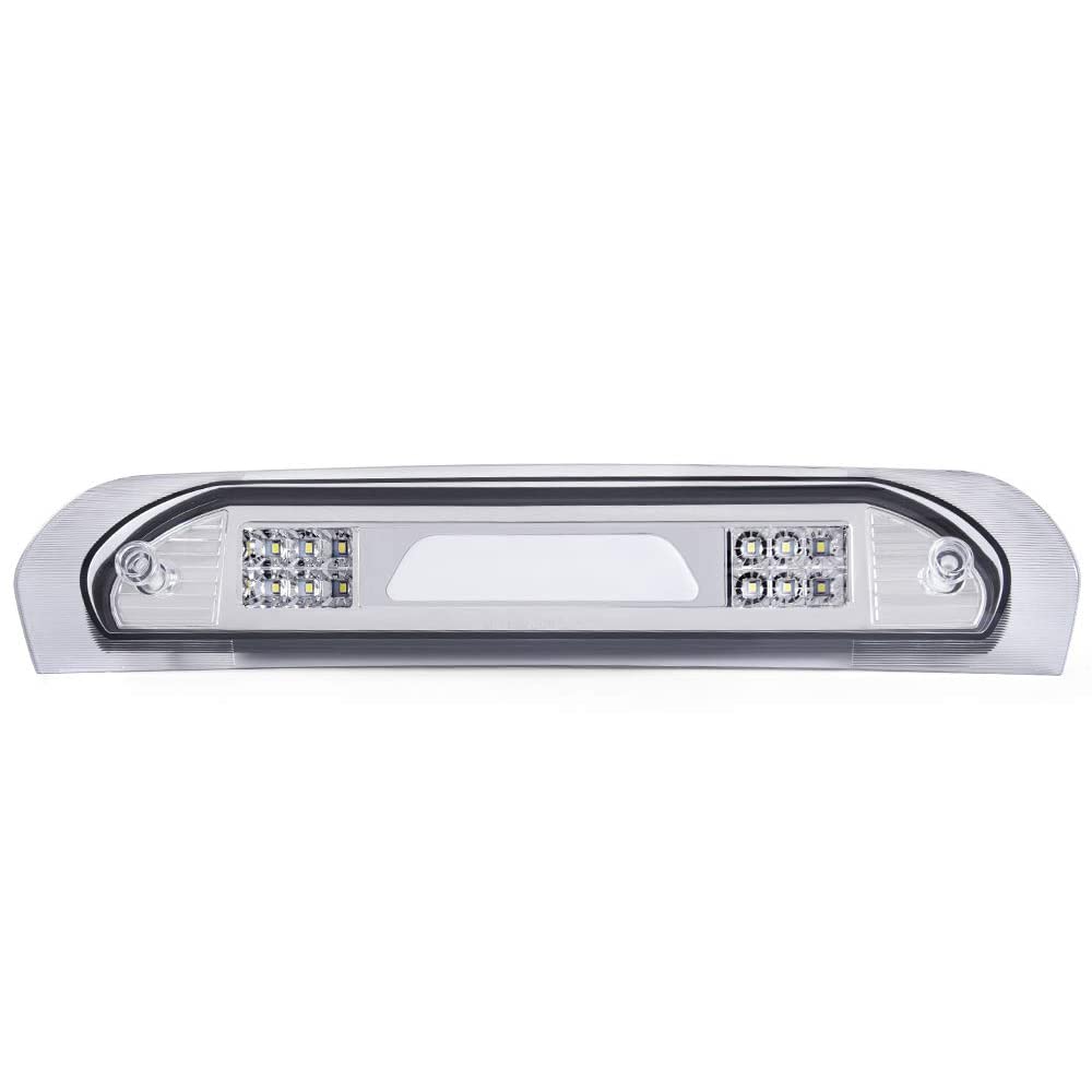 G-PLUS LED 3rd Brake Light Cargo Lamp Chrome Compatible with Dodge Ram 1500 2500 3500 02-09 Truck