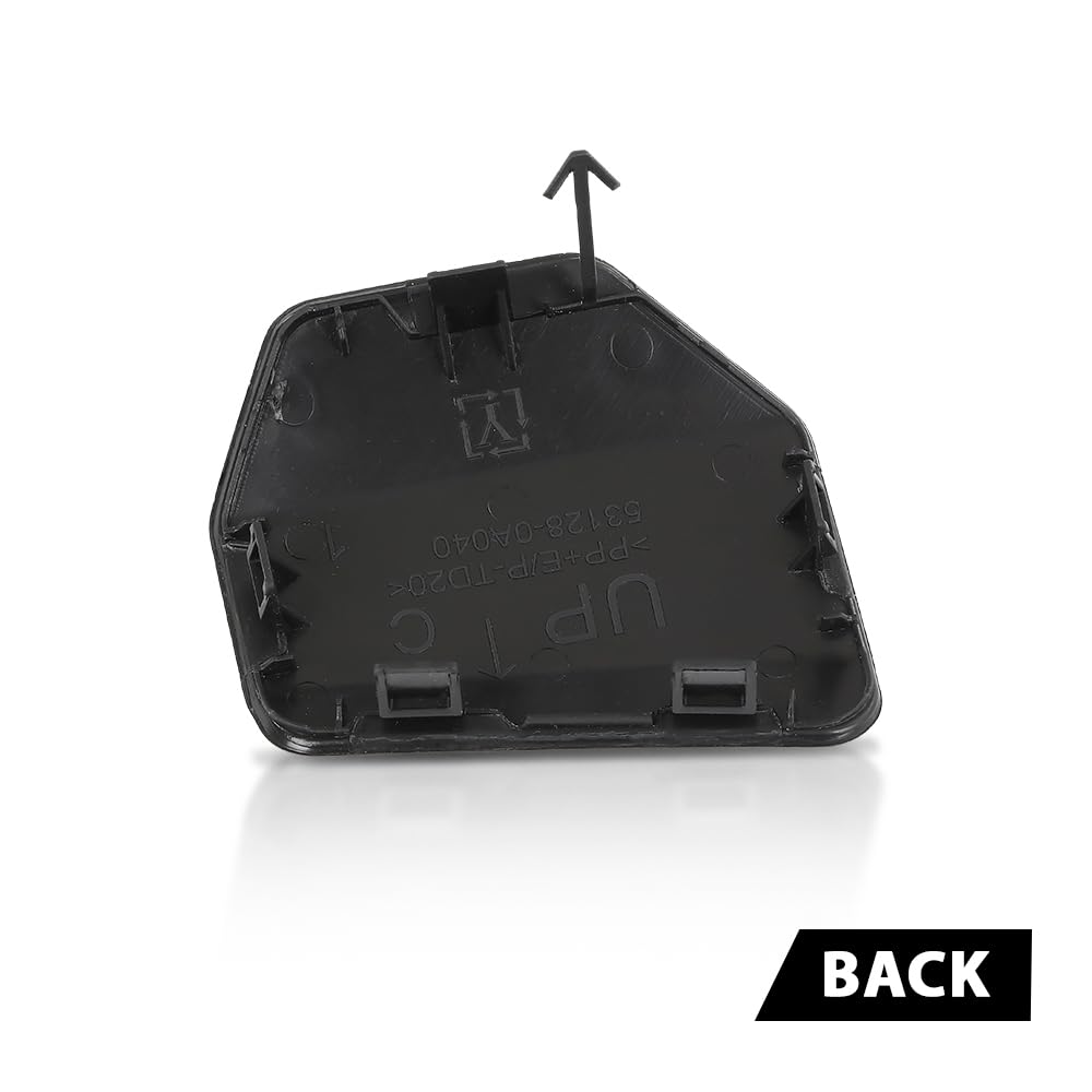 G-PLUS Front Bumper Tow Hook Cover, Compatible with Toyota Corolla Cross 2022 2023, TO1029144, 531280A060