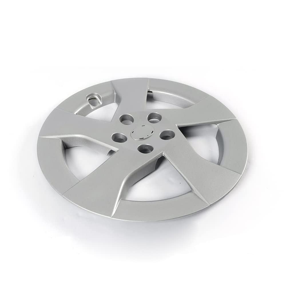 G-PLUS Bolt On Hubcap,15 inch Silver Rim Cover, Hubcap Wheel Covers 15" Compatible with 2010 2011 Toyota Prius,Auto Tire Replacement Exterior Cap