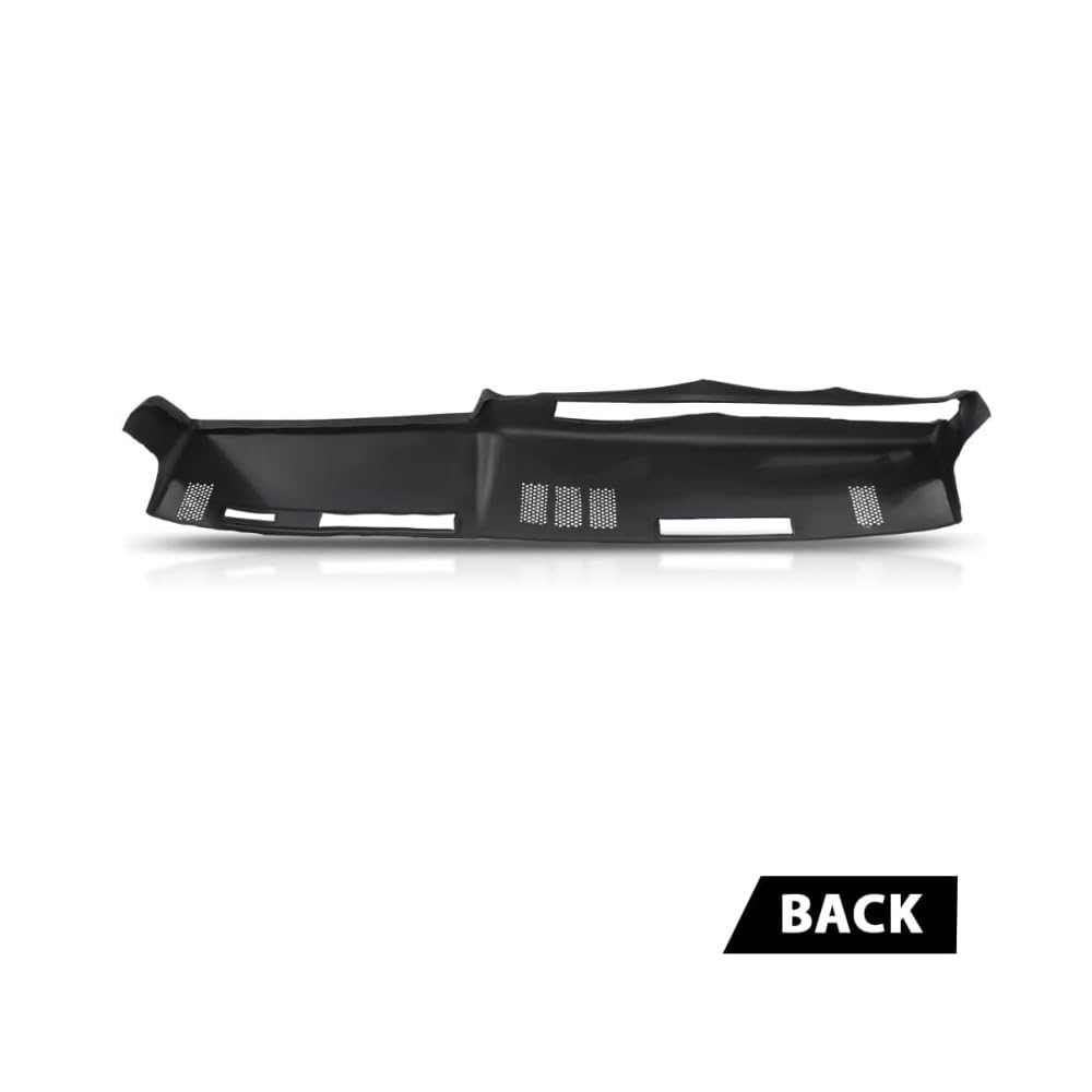 G-PLUS TPE Dashboard Dash Cover w/Adhesive, Compatible with Chevy GMC Full Size Pickup 1981-1987, Fit Chevy GMC SUV 1981-1991, Dash Board Overlay, 18601NTL