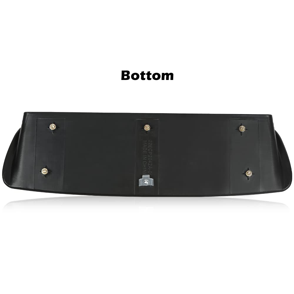 G-PLUS Hood Scoop Bulge Kit Compatible with Toyota Tacoma 2005 2006 2007 2008 2009 2010 2011 Front Upper Black