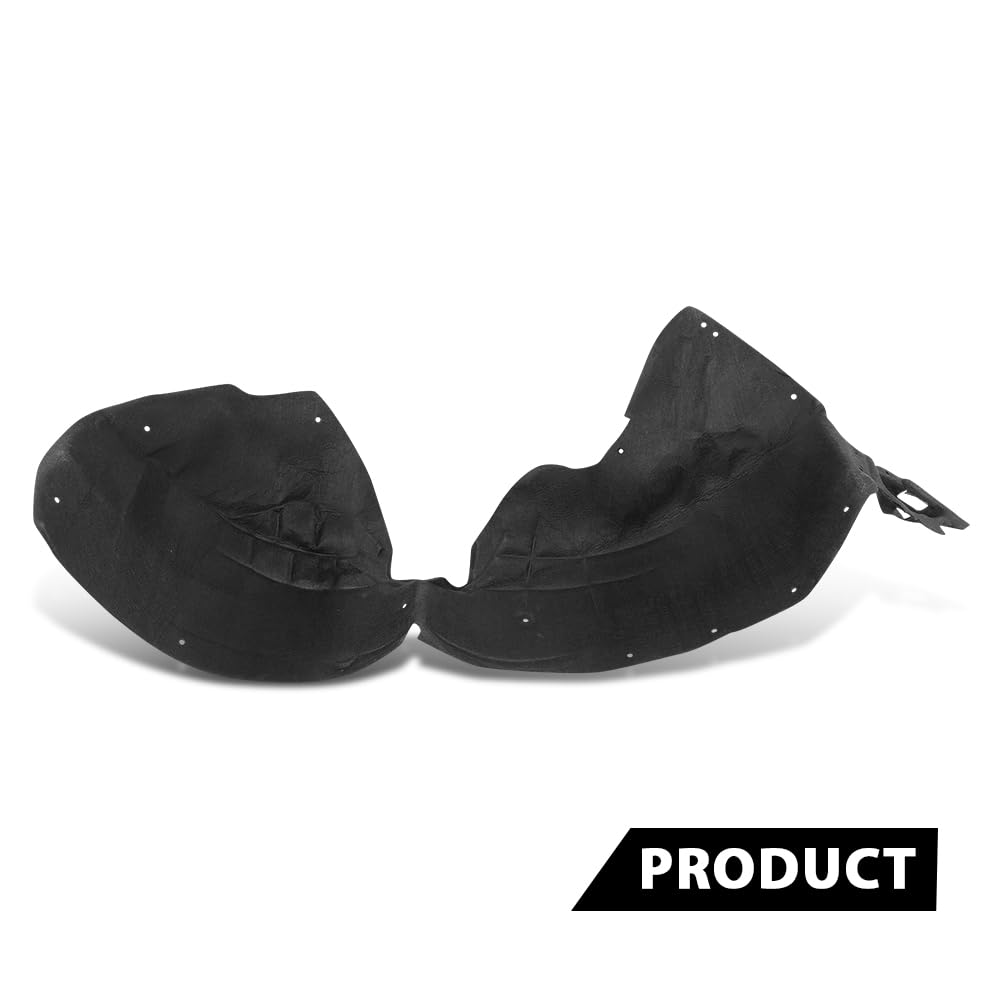 G-PLUS Fender Liner Inner Left Compatible with Cadillac XT4 (submodel: Luxury, Premium Luxury, Sport) 2019-2023 84557829, GM1248306 Front Driver Side Black