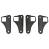 G-PLUS Square Tubing Air Ride Brackets Ladder Bar Mounting Parallel 4 Link Tabs 2"