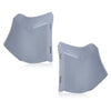 G-PLUS Rear Bumper Quarter Panel Fillers Kit Compatible With Chevy Caprice/Impala 1986-1990 ABS Plastic- Primed,Grey