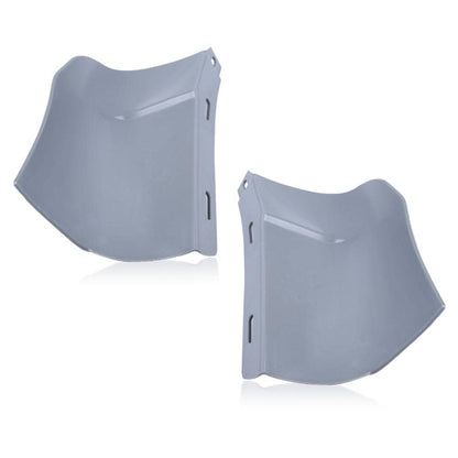 G-PLUS Rear Bumper Quarter Panel Fillers Kit Compatible With Chevy Caprice/Impala 1986-1990 ABS Plastic- Primed,Grey