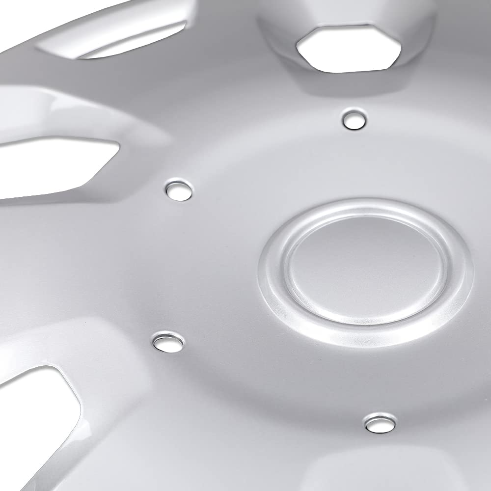 G-PLUS Wheel Covers Hub Caps Full Rim Hubs 15in Compatible with Ford Transit Connect Van 2010 2011 2012 2013 9T1Z1130A, 9T161130AA 2pcs