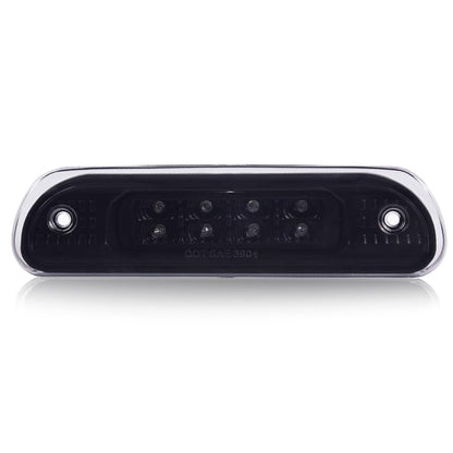 G-PLUS LED Third 3rd Brake Cargo Light Compatible With Jeep Grand Cherokee 1999-2004,Rear Roof Center High Mount Stop Tail Light Replacement Black Housing Smoky Lens