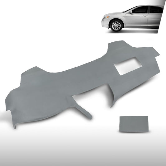 G-PLUS TPE Dash Cover Dashboard Panel Compatible with Toyota Camry 2007 2008 2009 2010 2011 Gray