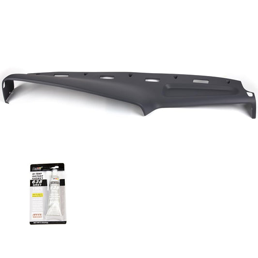 G-PLUS TPE Molded Dash Cover Grey Compatible with 1994 1995 1996 1997 Dodge Ram 1500/2500/3500