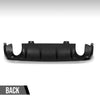 G-PLUS Rear Bumper Lip Diffuser Splitter Spoiler Compatible with Honda Civic Sedan 4 Door 2016 2017 2018 2019 2020 2021 (Not Fit Si and Sport Model) Glossy Black