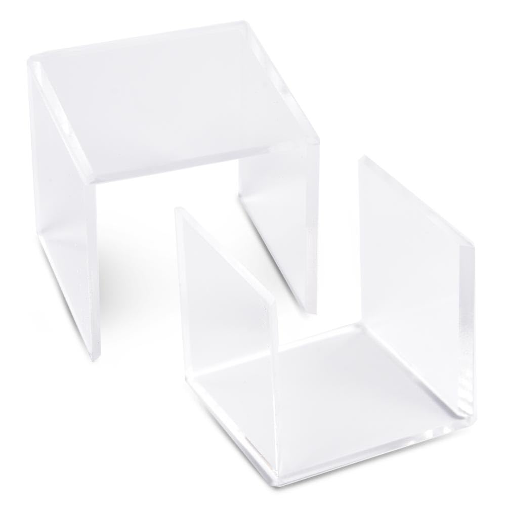 G-PLUS Golf Ball Display Case Acrylic Clear Baseball Holder Cube