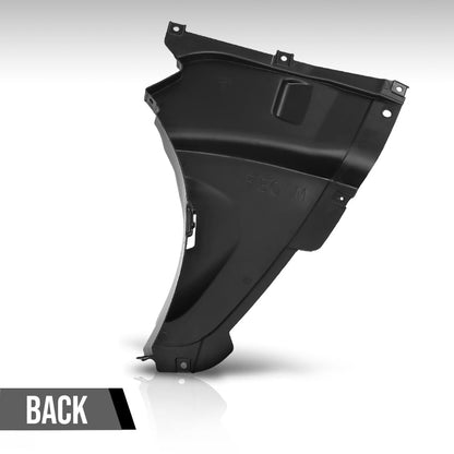 G-PLUS Front Lower Fender Liner Right Side Fit BMW 320i/320i xDrive Base 2013-2018 51718055020, BM1251125 Black
