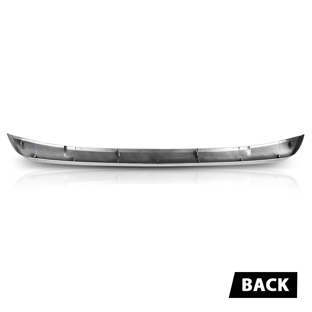 G-PLUS Front Bumper Spoiler Face Bar Trim Molding Pad Compatible with Toyota RAV4 2016-2018 5271142110B0, TO1094103 Silver