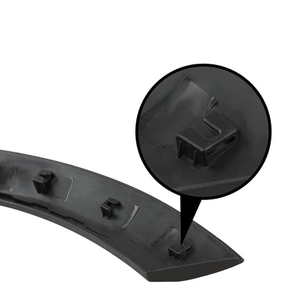 G-PLUS Wheel Arch Cover Trim Fender Flares w/Mounting Kit Compatible with 2002-2008 Mini Cooper Front Right Side Upper Wheel Trim Replace for 51131505866