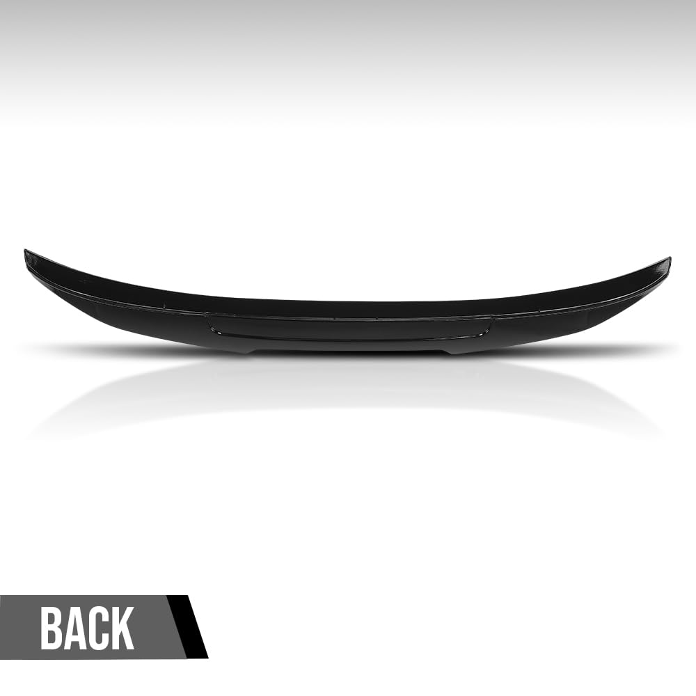 G-PLUS Rear Trunk Spoiler Wing Compatible with BMW G30 5 Series 4 Door Sedan 2017-2023 Fit BMW F90 M5 2018-2023 Trunk Spoiler Wing Glossy Black