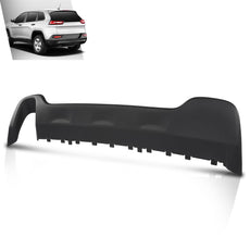 G-PLUS Rear Bumper Trim Step Pad for Jeep Cherokee 2014-2018 Side View