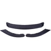 G-PLUS Front Lip Splitter Kit Compatible with 2013-14 Ford Mustang(Not Fit GT500 & Shelby), Car Carbon Lip Splitter Chin Spoiler Body Kit,Black