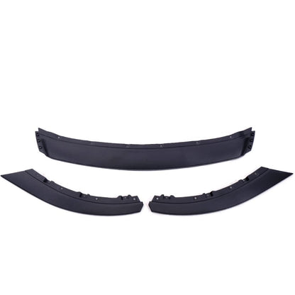 G-PLUS Front Lip Splitter Kit Compatible with 2013-14 Ford Mustang(Not Fit GT500 & Shelby), Car Carbon Lip Splitter Chin Spoiler Body Kit,Black