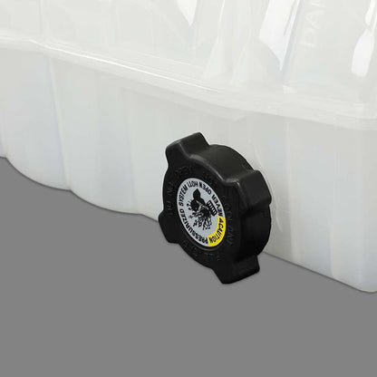 G-PLUS Radiator Coolant Overflow Tank Compatible with Peterbilt 579 Heavy Duty Coolant Reservoir Bottle Tank with Cap Replacement DR104002 CP237001