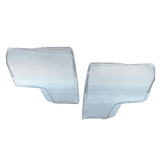G-PLUS Front Headlight Lenses Cover Compatible With 2009-2014 Ford F150,1 Pair Left & Right Side (Clear Lens)