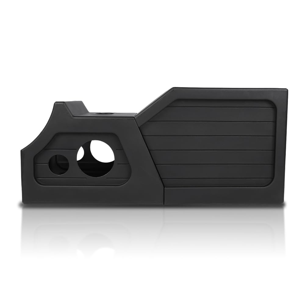 G-PLUS Center Console Subwoofer Sub Box Compatible with Chevy/GM Crew Cab 2007 2008 2009 2010 2011 2012 2013 Black
