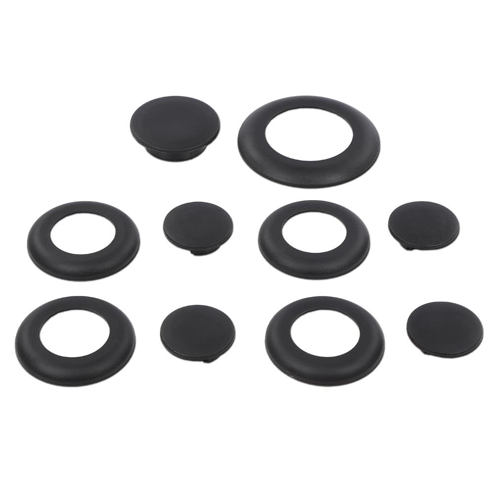 G-PLUS 5th Wheel Hitch Puck Cover Plug Trim Rings Kit Compatible with Ford F250 F350 F450 F550 Super Duty Trucks 2011-2023, BC3Z-99000A25-A
