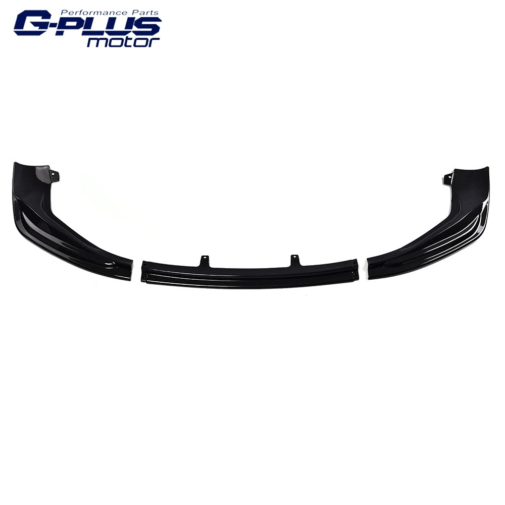 G-PLUS Polyurethane Winglet Aero Front Bumper Lip Splitter Diffuser Compatible with 2014-2016 IS250 IS350 F Sport