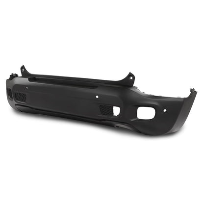G-PLUS Rear Bumper Cover Compatible with Jeep Renegade 2015-2023, Fit Models w/Park Assist Sensor Holes Only, CH1100A16, 187-01718E, Primed Black