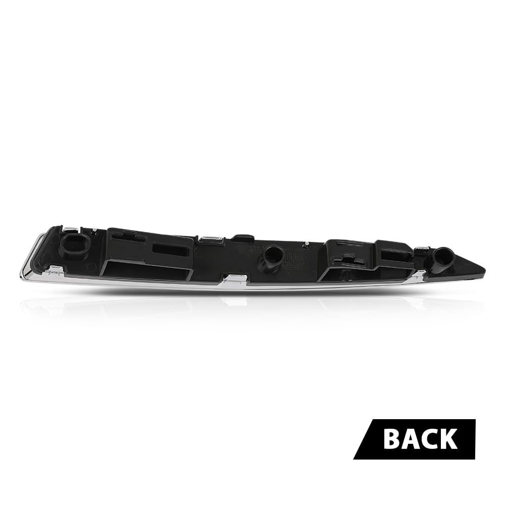 G-PLUS Front Right Lower Headlight Trim Moulding, Compatible with Ford Escape S/SE/Titanium Sport Utility 4-Door 2013-2016, Fit SEL Sport Utility 4-Door 2013, Passenger Side, CJ5Z13008D, DV45-8228-AA