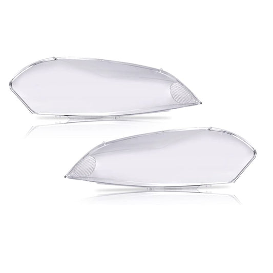 G-PLUS Front Headlight Lenses Cover Compatible with 2006-2016 Chevy Impala Limited,Left & Right Side Replacement Pair (Clear Lens)