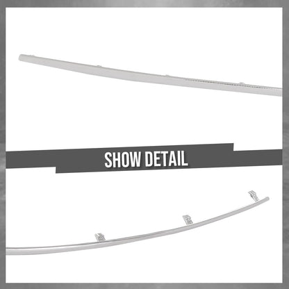 G-PLUS Rear Left Side Bumper Trim Compatible with Benz E350 E550 Base Coupe 2-Door 2010-2013 Fit Models Without AMG Styling Package 2078852221, MB1159114 Silver