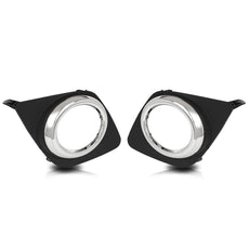 G-PLUS 2PCS Fog Light Cover Trim for Toyota RAV4 2009-2012 Front Bumper