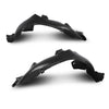 G-PLUS Front Inner Fender Liner LH+RH Fit Buick Encore Sport Touring 2016, Fit Buick Encore (submodel: Base, Convenience, Leather, Premium) 2013-2016 42454596, 95422561 Black