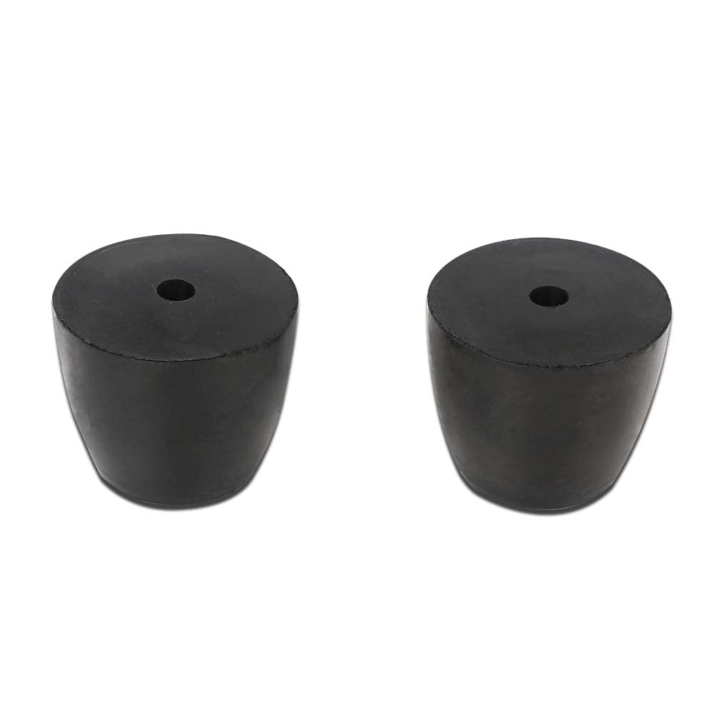G-PLUS 2" Ramp Door Rubber Bumpers Stop Cone Round Bumper Replace Compatible with Cargo Trailer Ramp Doors Cone Rubber Bumper Stop Cone 2" Tall