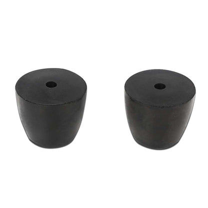 G-PLUS 2" Ramp Door Rubber Bumpers Stop Cone Round Bumper Replace Compatible with Cargo Trailer Ramp Doors Cone Rubber Bumper Stop Cone 2" Tall