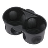 G-PLUS Cup Holder Insert Compatible with Chrysler Town & Country 2011-2016/ Fit Dodge Grand Caravan 2011-2020 1WV70DX9AA Black Cup Holder Liner