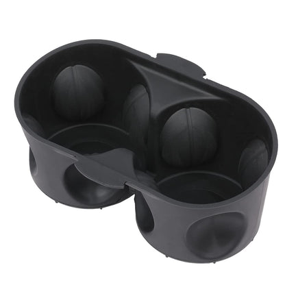 G-PLUS Cup Holder Insert Compatible with Chrysler Town & Country 2011-2016/ Fit Dodge Grand Caravan 2011-2020 1WV70DX9AA Black Cup Holder Liner