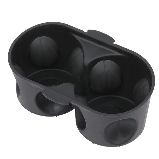 G-PLUS Cup Holder Insert Compatible with Chrysler Town & Country 2011-2016/ Fit Dodge Grand Caravan 2011-2020 1WV70DX9AA Black Cup Holder Liner