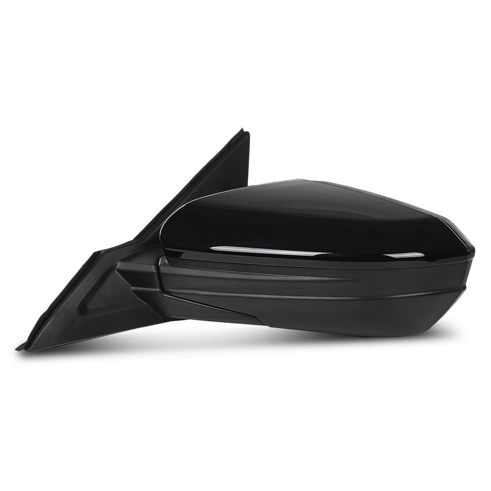 G-PLUS Power Heated Mirror w/ 5-Pin Left Driver Side Compatible with Honda Civic 2016-2021 Manual Folding 76258TBAC21ZA 76258TBAA21ZA Glossy Black
