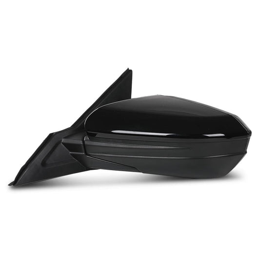 G-PLUS Power Heated Mirror w/ 5-Pin Left Driver Side Compatible with Honda Civic 2016-2021 Manual Folding 76258TBAC21ZA 76258TBAA21ZA Glossy Black